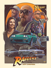 MotorVice Show Midwest 2 Raiders of the Lost CarPark Print